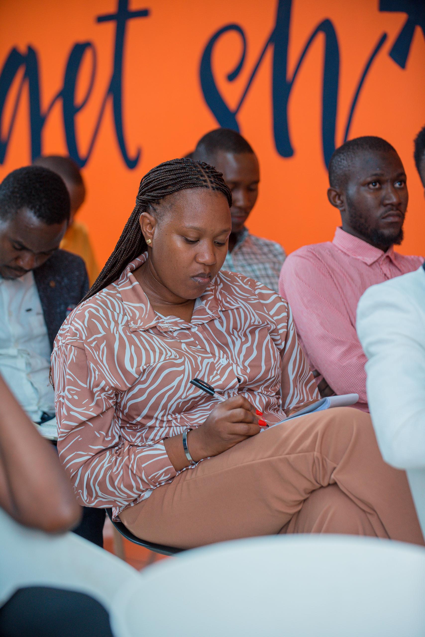 Workshop participants engaged in learning session